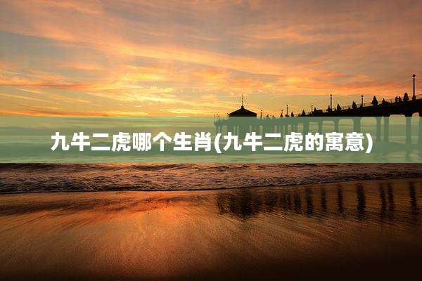 九牛二虎哪个生肖(九牛二虎的寓意)