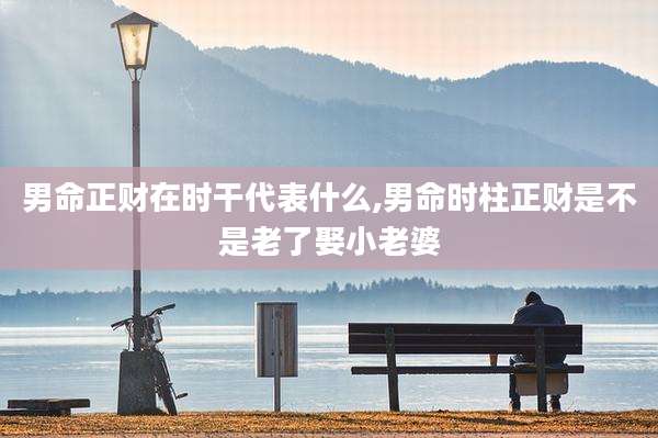 男命正财在时干代表什么,男命时柱正财是不是老了娶小老婆