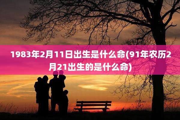 1983年2月11日出生是什么命(91年农历2月21出生的是什么命)
