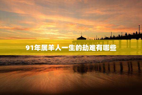 91年属羊人一生的劫难有哪些