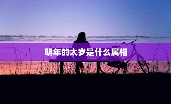 明年的太岁是什么属相