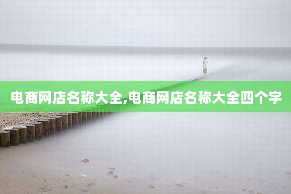 电商网店名称大全,电商网店名称大全四个字