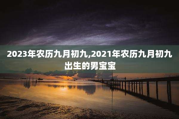 2023年农历九月初九,2021年农历九月初九出生的男宝宝