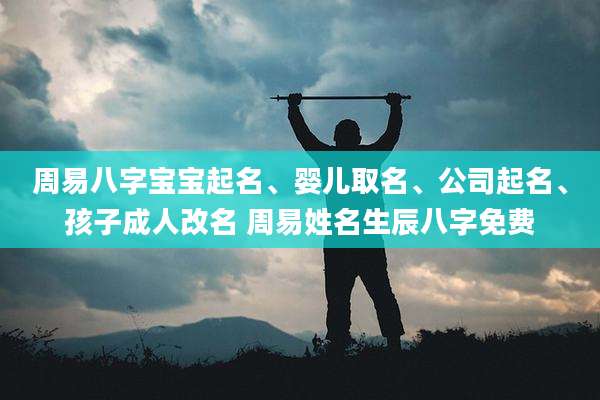 周易八字宝宝起名、婴儿取名、公司起名、孩子成人改名 周易姓名生辰八字免费