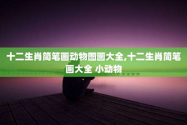 十二生肖简笔画动物图画大全,十二生肖简笔画大全 小动物
