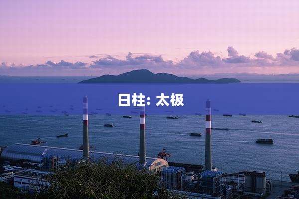 日柱: 太极