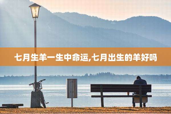 七月生羊一生中命运,七月出生的羊好吗