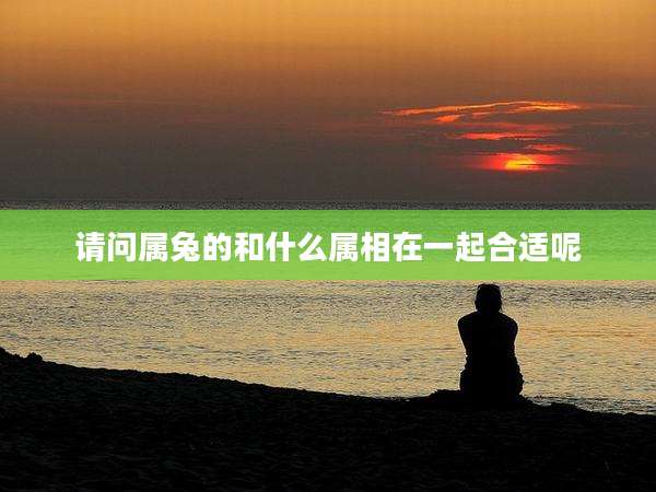 请问属兔的和什么属相在一起合适呢
