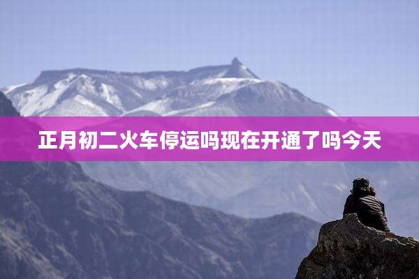 正月初二火车停运吗现在开通了吗今天