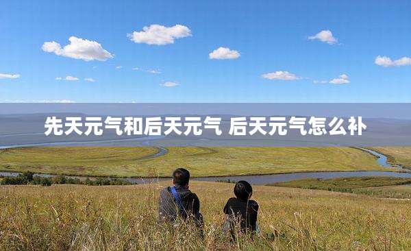 先天元气和后天元气 后天元气怎么补
