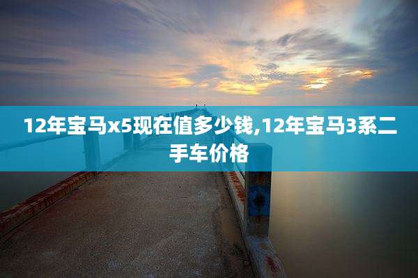 12年宝马x5现在值多少钱,12年宝马3系二手车价格