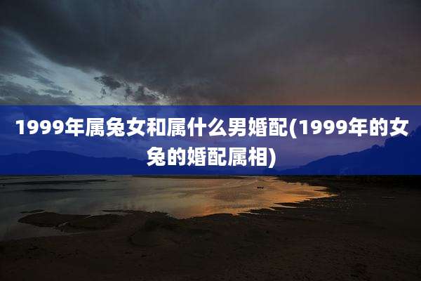 1999年属兔女和属什么男婚配(1999年的女兔的婚配属相)