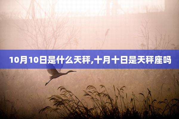 10月10日是什么天秤,十月十日是天秤座吗
