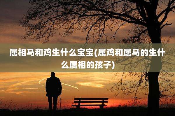 属相马和鸡生什么宝宝(属鸡和属马的生什么属相的孩子)