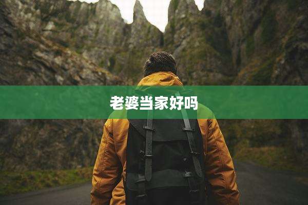 老婆当家好吗