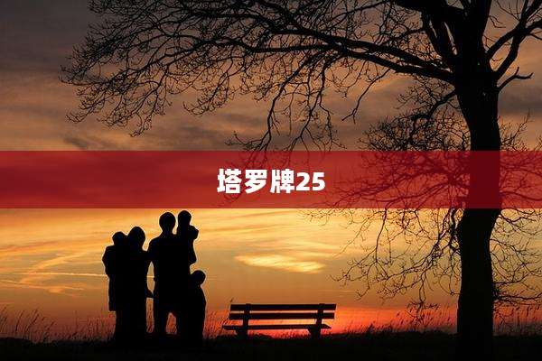 塔罗牌25