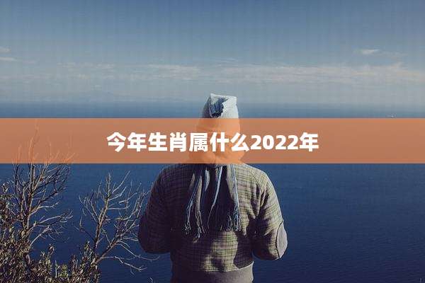 今年生肖属什么2022年
