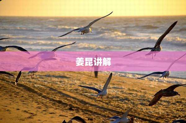 姜昆讲解