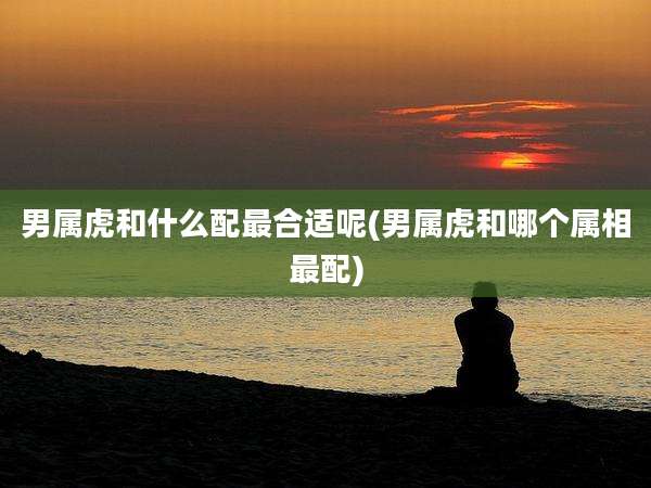 男属虎和什么配最合适呢(男属虎和哪个属相最配)