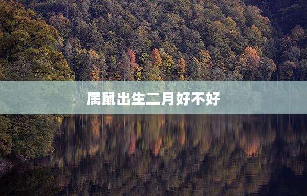 属鼠出生二月好不好