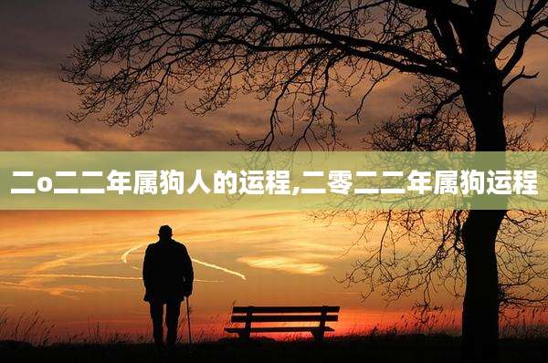 二o二二年属狗人的运程,二零二二年属狗运程