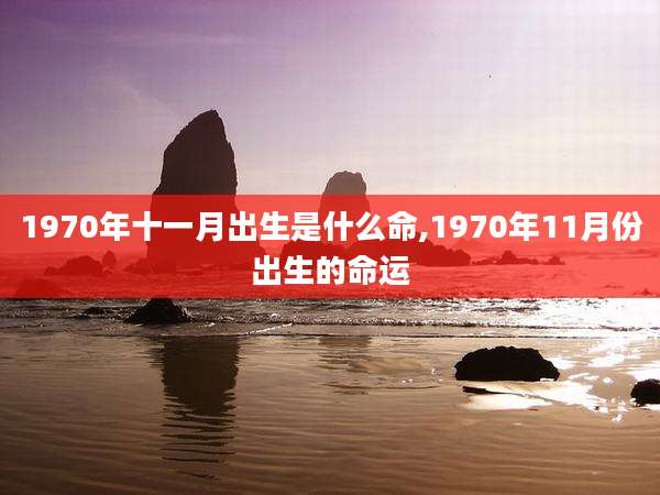 1970年十一月出生是什么命,1970年11月份出生的命运
