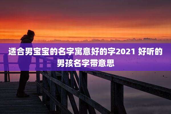 适合男宝宝的名字寓意好的字2021 好听的男孩名字带意思