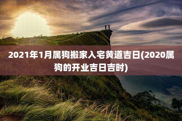 2021年1月属狗搬家入宅黄道吉日(2020属狗的开业吉日吉时)