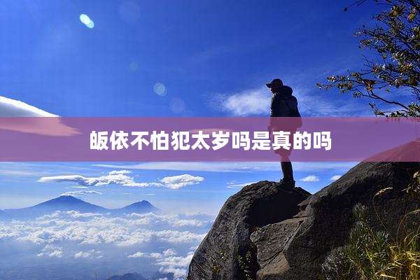 皈依不怕犯太岁吗是真的吗