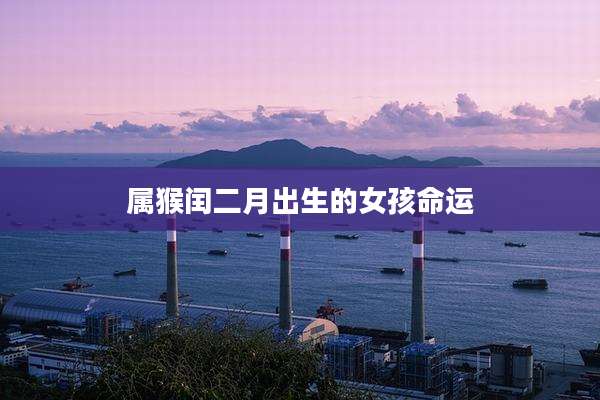 属猴闰二月出生的女孩命运