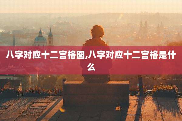 八字对应十二宫格图,八字对应十二宫格是什么