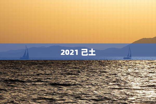 2021 己土