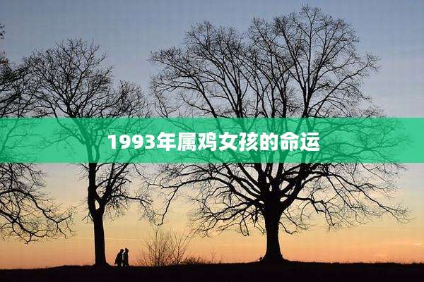 1993年属鸡女孩的命运