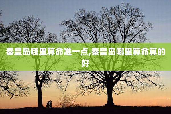 秦皇岛哪里算命准一点,秦皇岛哪里算命算的好