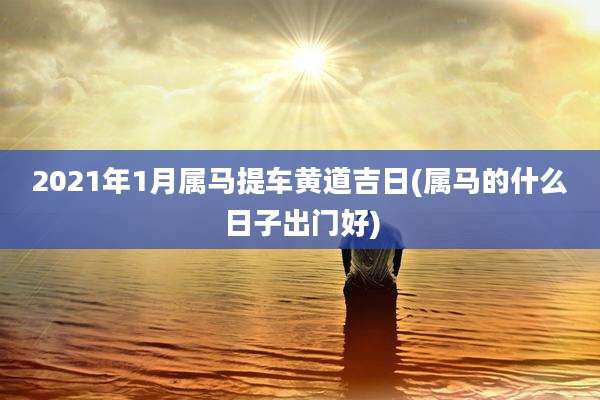 2021年1月属马提车黄道吉日(属马的什么日子出门好)
