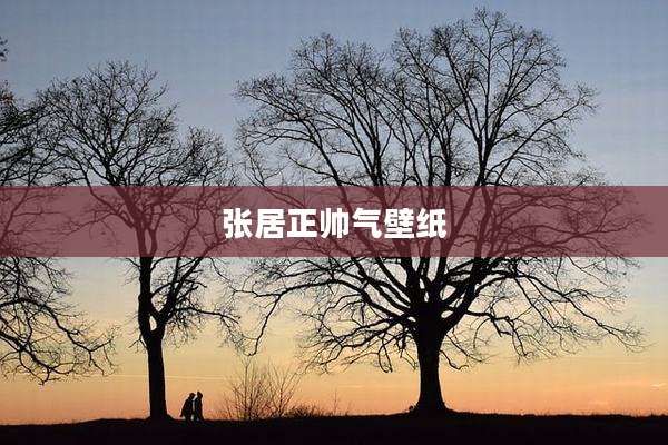 张居正帅气壁纸