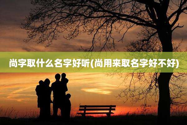 尚字取什么名字好听(尚用来取名字好不好)