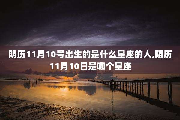阴历11月10号出生的是什么星座的人,阴历11月10日是哪个星座