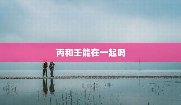 丙和壬能在一起吗