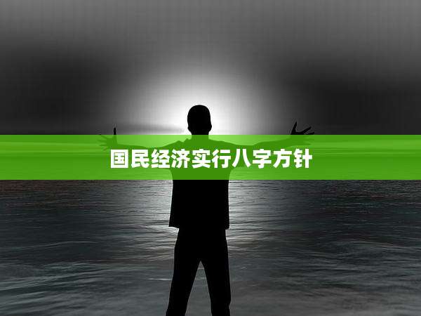 国民经济实行八字方针
