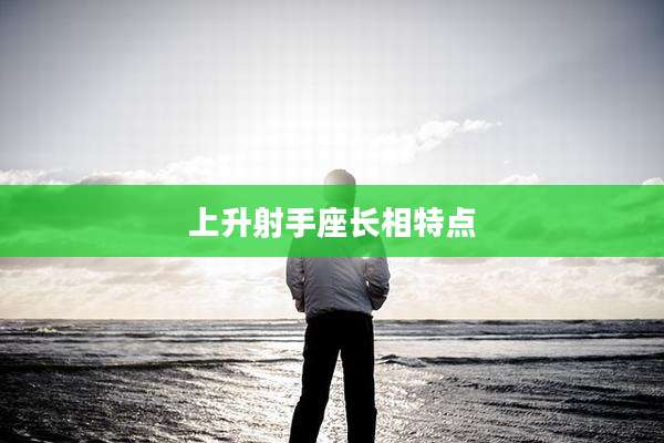 上升射手座长相特点