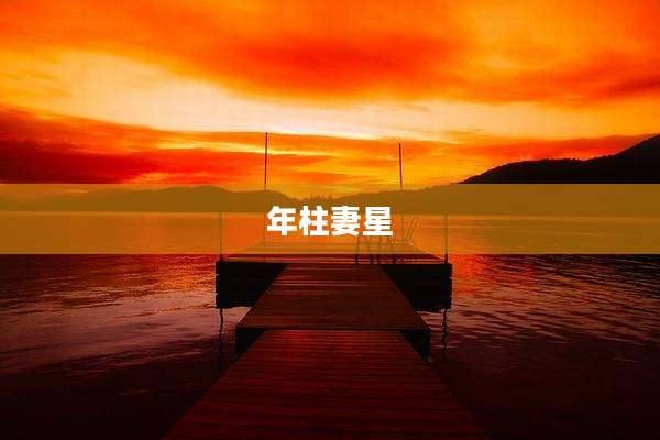 年柱妻星