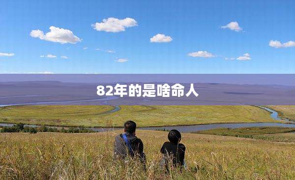 82年的是啥命人
