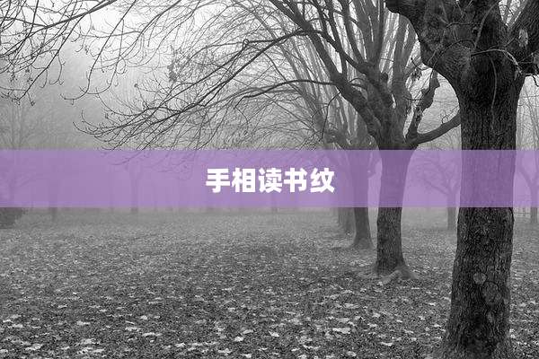 手相读书纹