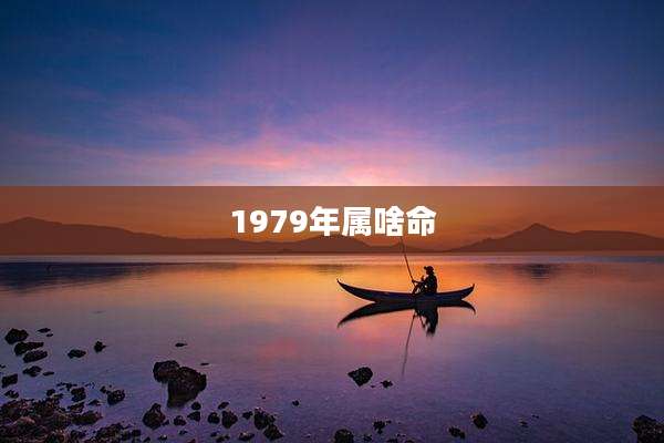 1979年属啥命