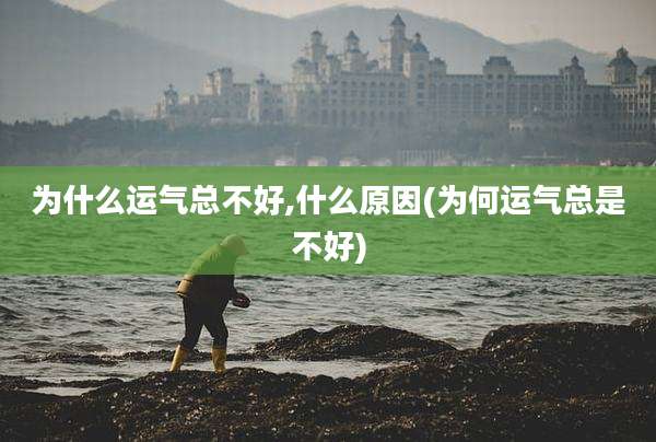 为什么运气总不好,什么原因(为何运气总是不好)