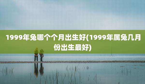 1999年兔哪个个月出生好(1999年属兔几月份出生最好)