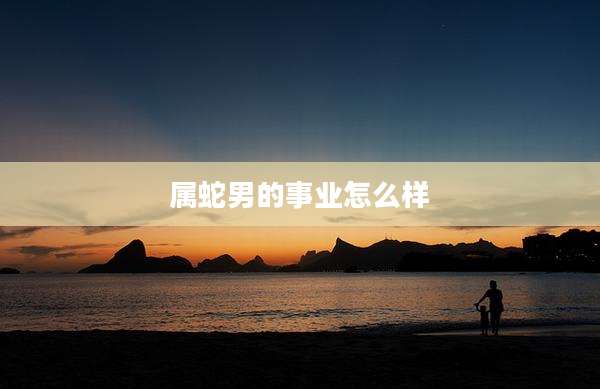 属蛇男的事业怎么样