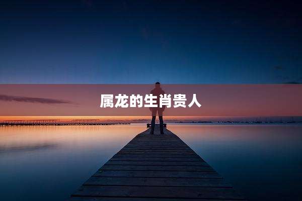 属龙的生肖贵人