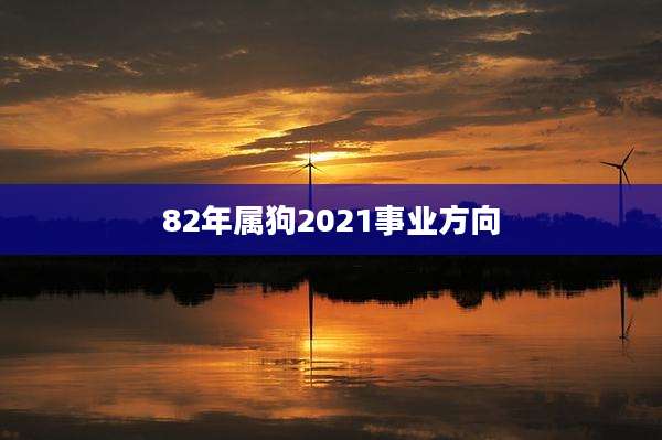 82年属狗2021事业方向